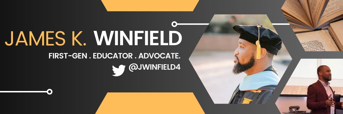 James K. Winfield, Ed.D. banner