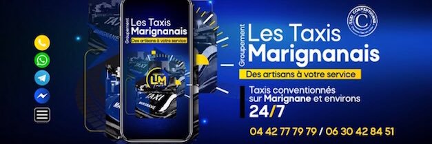 Taxis-Marignanais banner