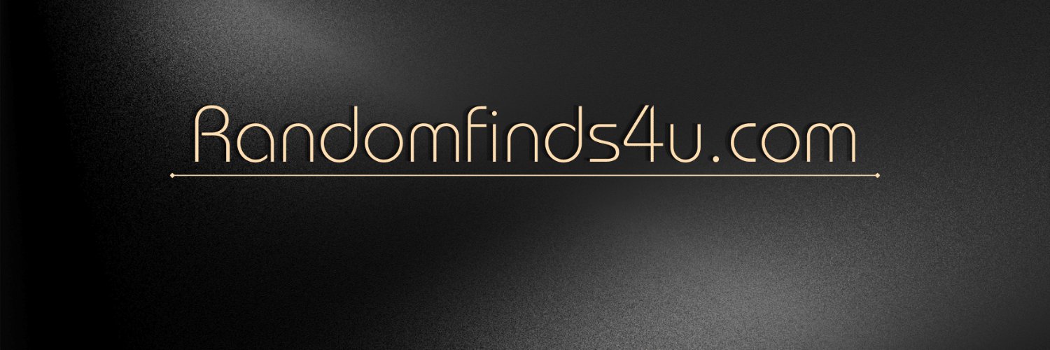 Randomfinds4u banner