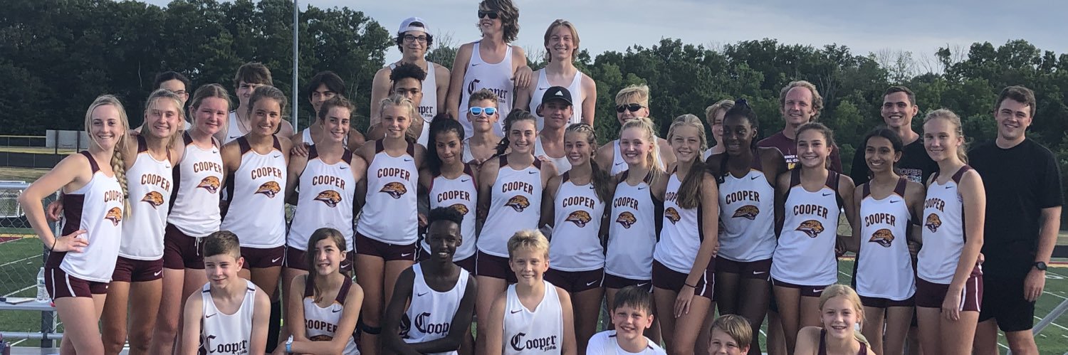Cooper HS Track & XC banner