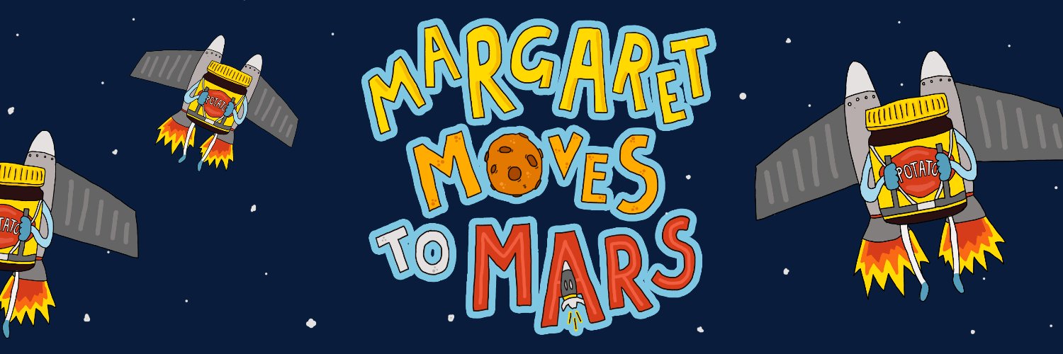 MargaretMovesToMars banner