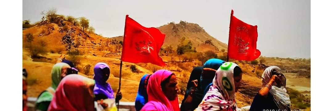Jagrit Adivasi Dalit Sangathan's banner