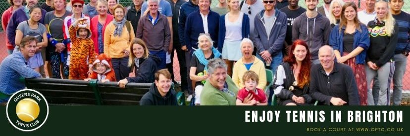 Queens Park Tennis Club banner