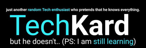 TechKard Profile Banner