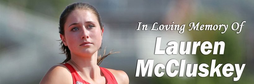 Lauren McCluskey Foundation banner