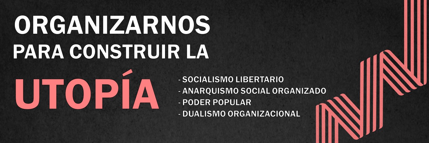HEDRA Organización Anarquista's banner