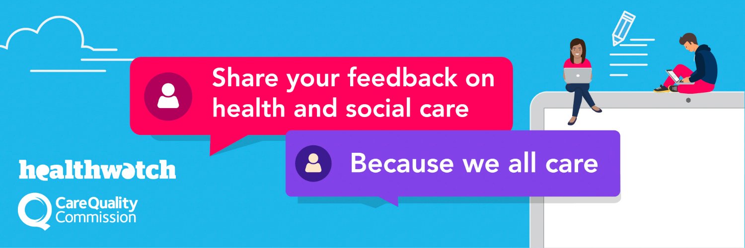 Healthwatch Blackpool banner