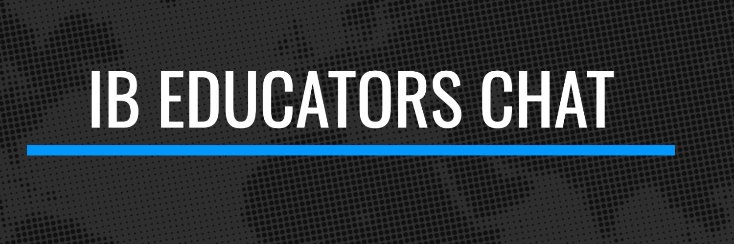 IBEducatorChats banner