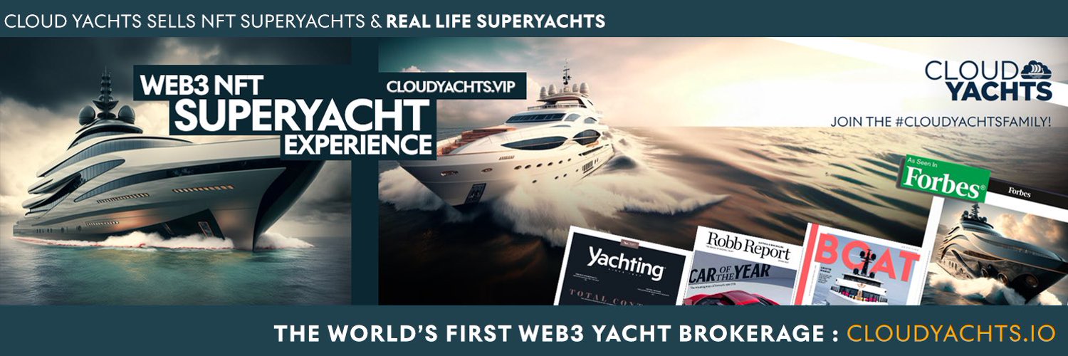 Cloud Yachts Profile Banner