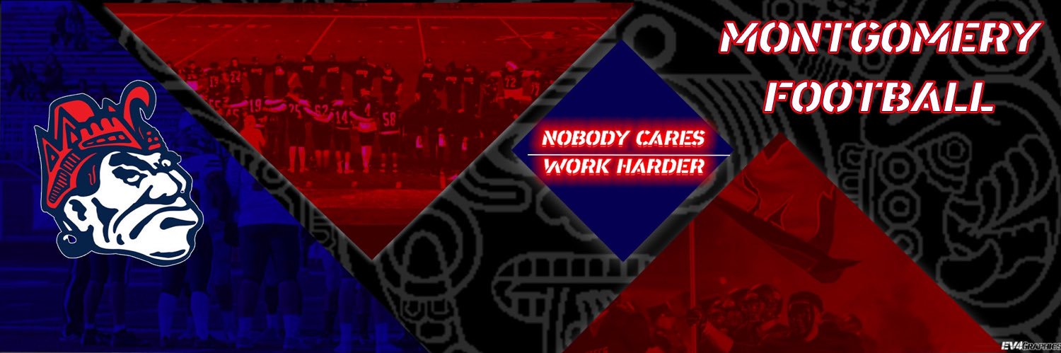 Montgomery High School Football banner