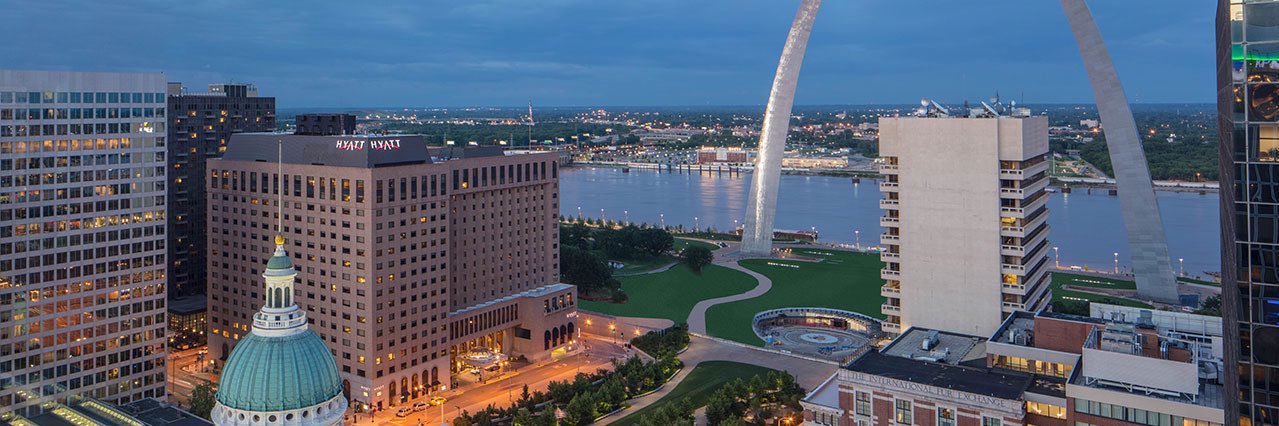 Citizens for a Greater Downtown St. Louis's banner