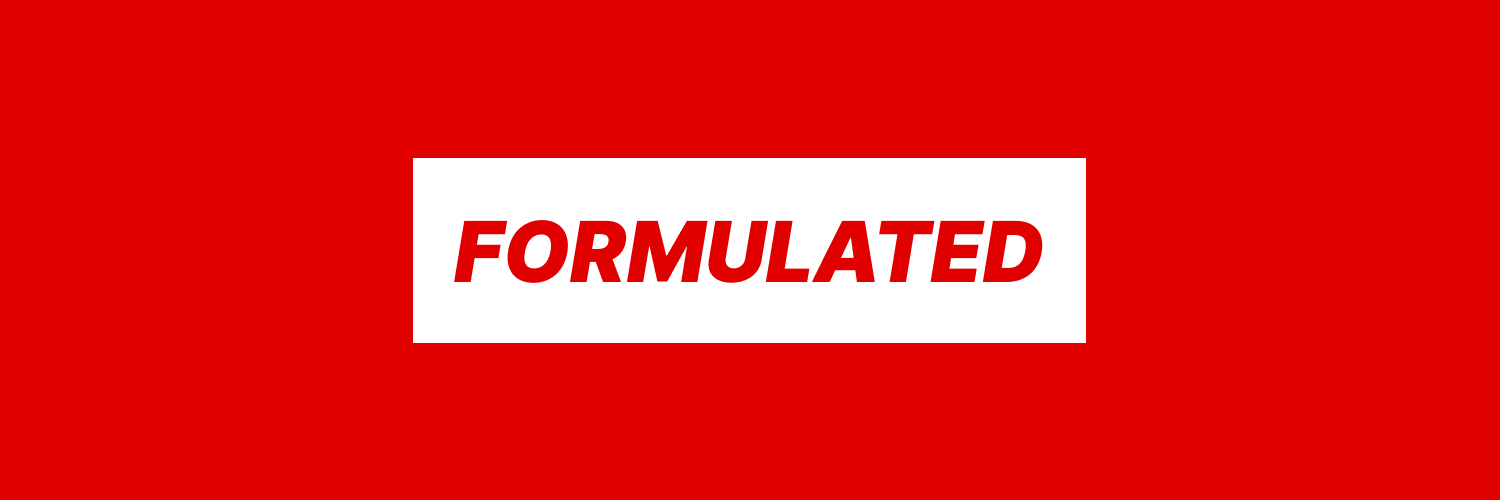 Formulated 🤖 banner