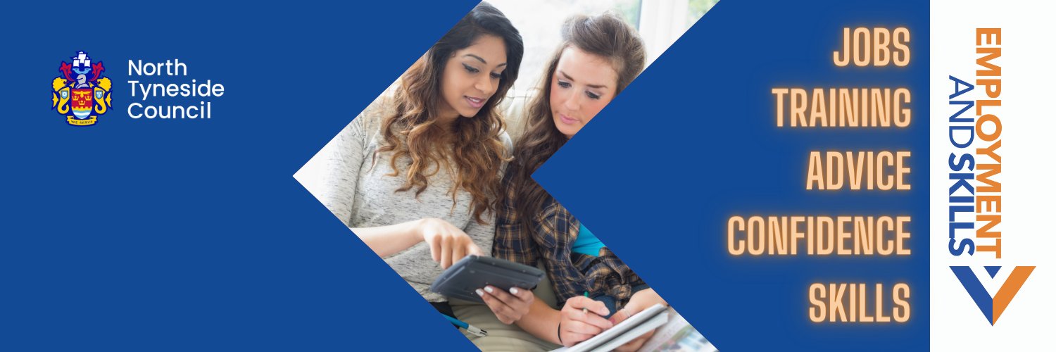 North Tyneside Council Employment & Skills banner