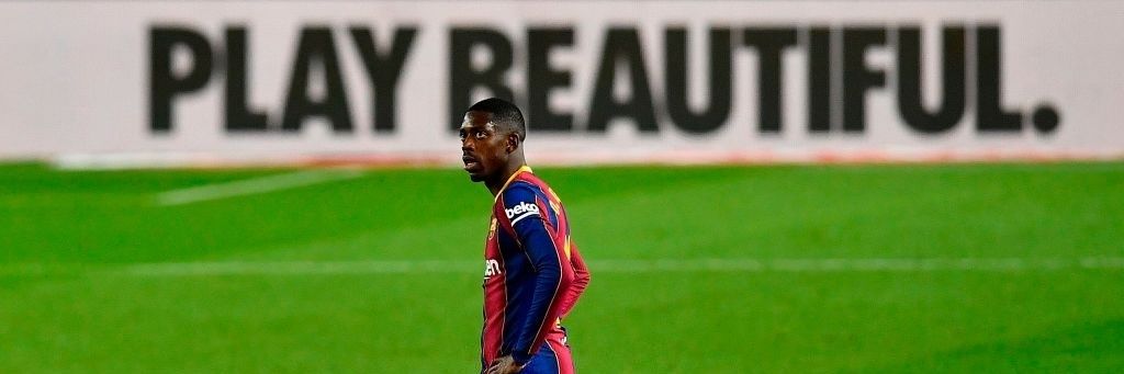 Out of Context Ousmane Dembele's banner
