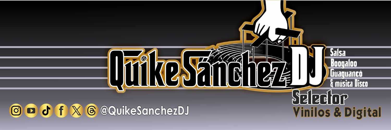 Quike Sánchez DJ Salsa Selector banner