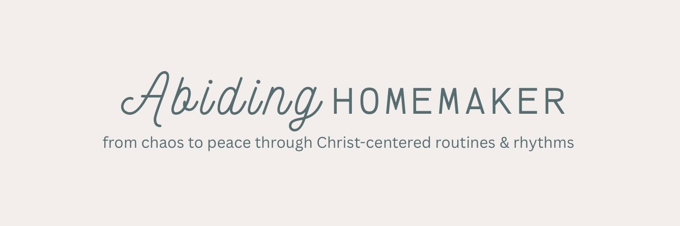 Abiding Homemaker banner
