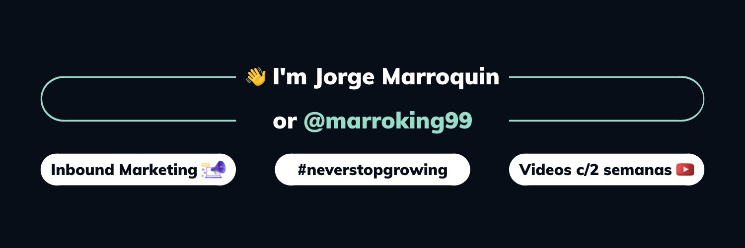Jorge Marroquin banner