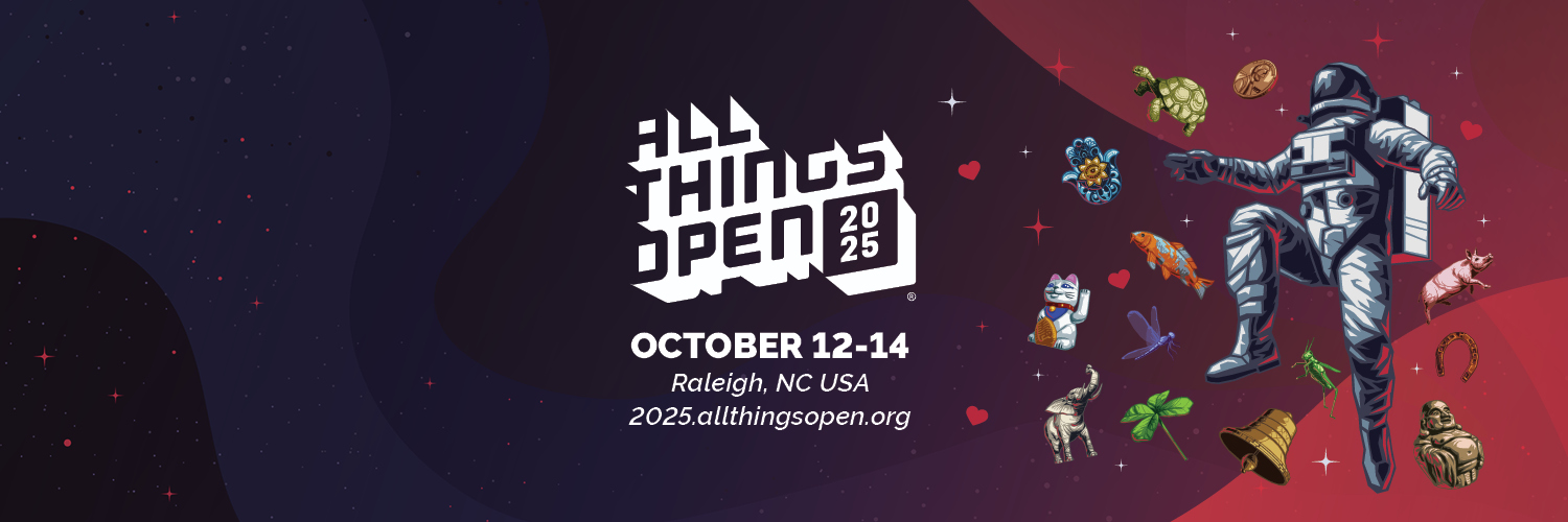 All Things Open's banner