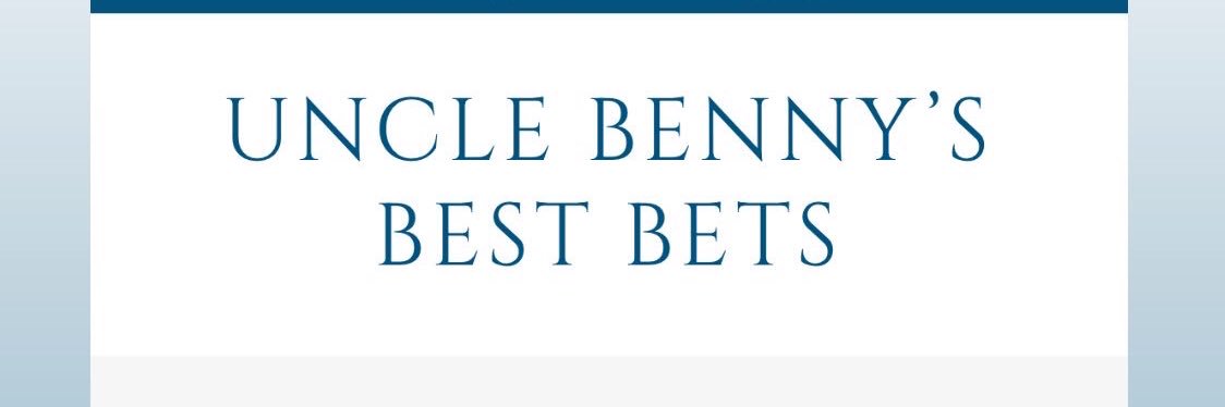 unclebennysbets's profile banner image