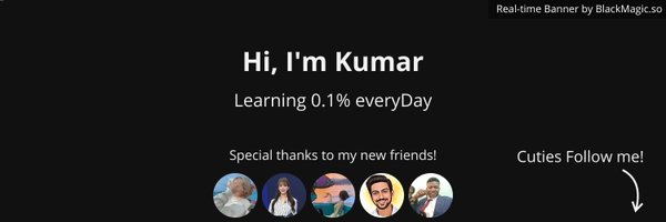 kumarDevrel Profile Banner