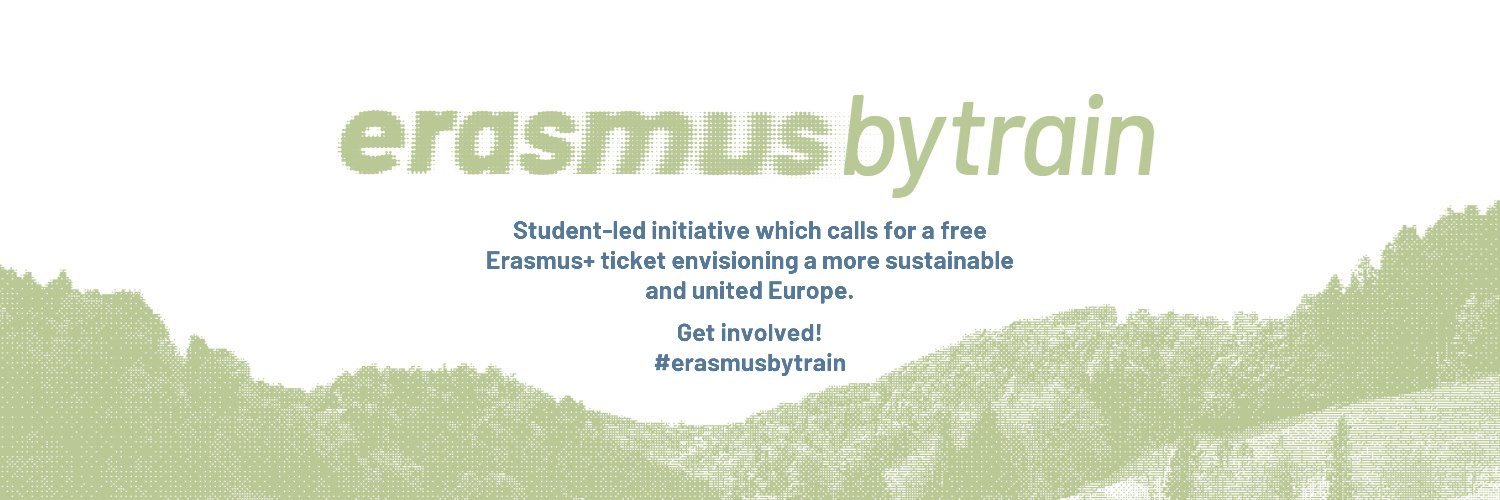 Erasmus by Train banner