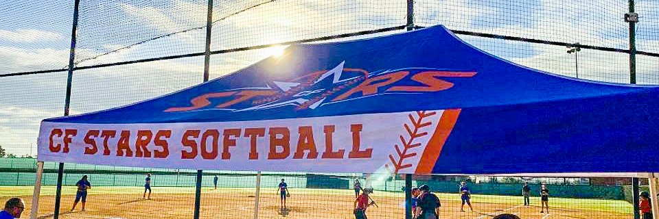 CF Stars Softball banner