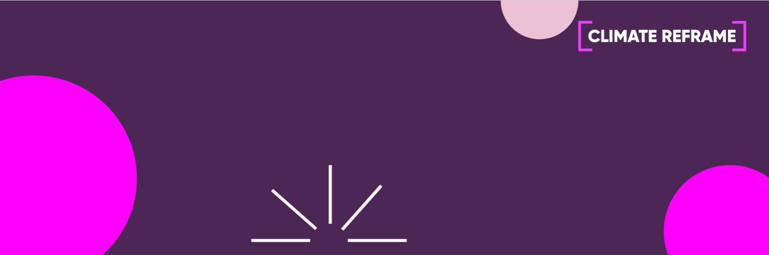 Climate Reframe banner