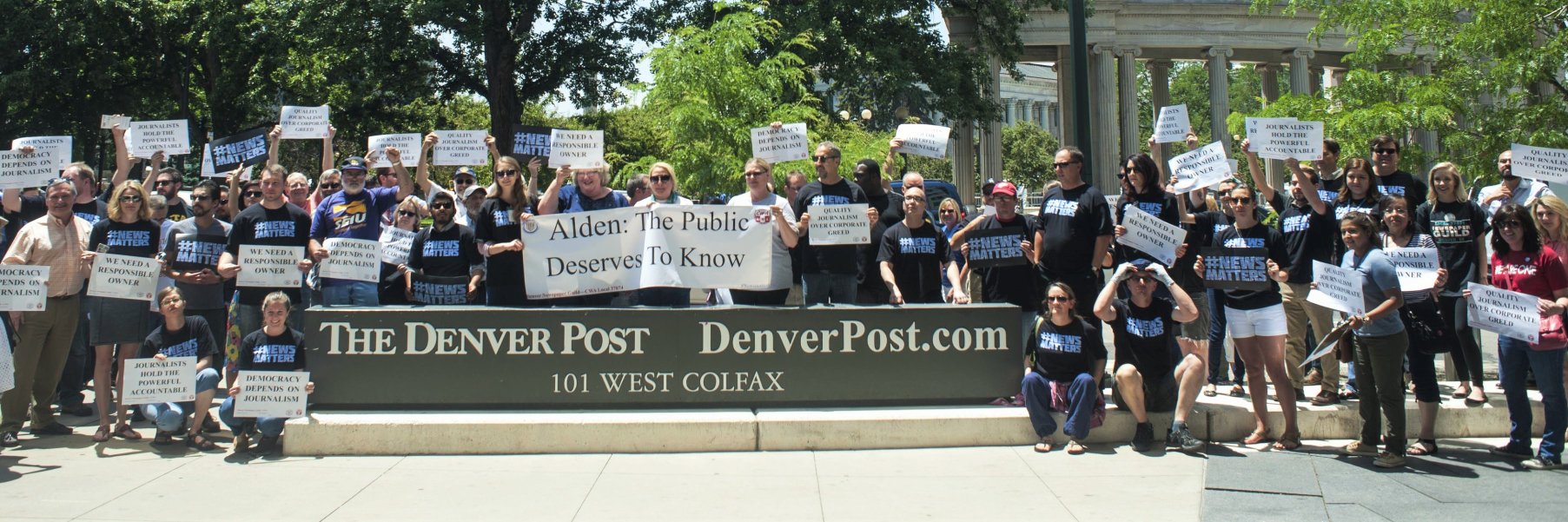 Denver News Guild banner