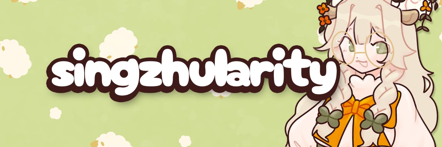 Singzhularity 🐑🍀 banner