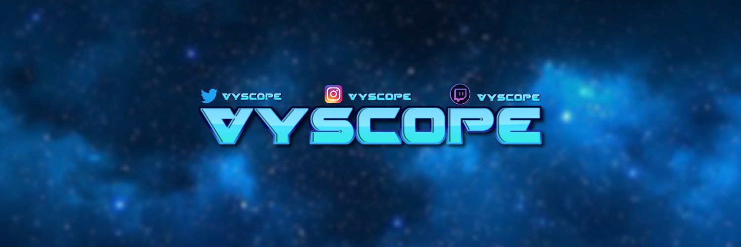 Twitter banner for @VyScope