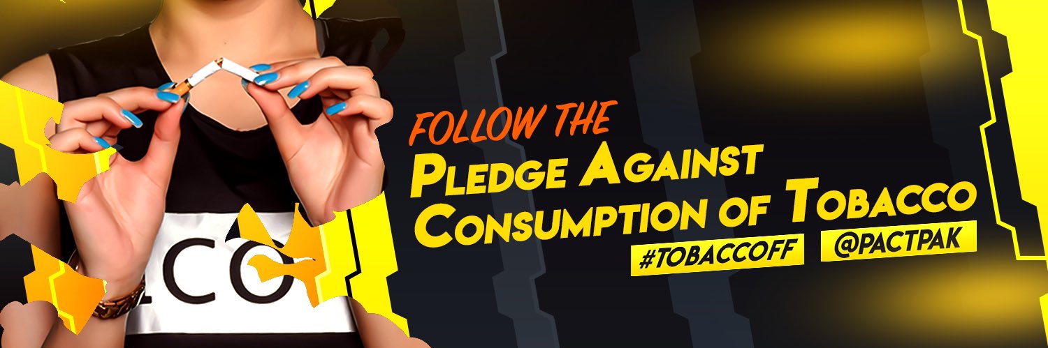 Pledge Against Consumption of Tobacco's banner
