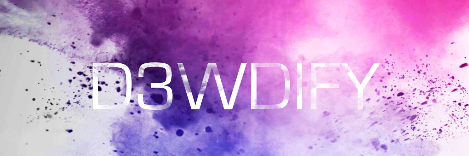 D3WDify's profile banner image