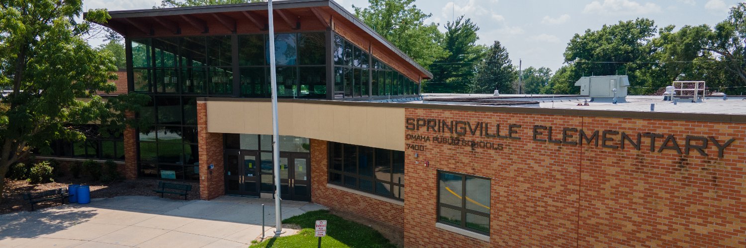 Springville Elementary School banner