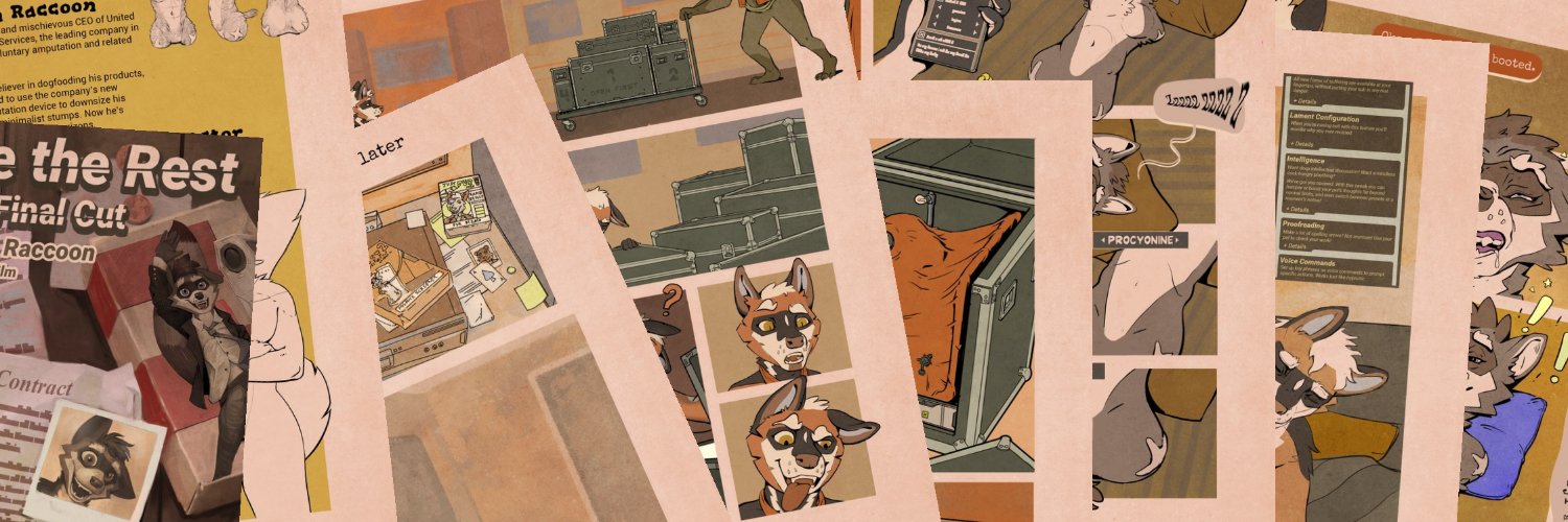 Obrien 🐾 (M/M Adult Furry Artist) banner