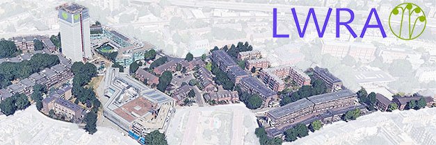 Lancaster West Residents' Association banner