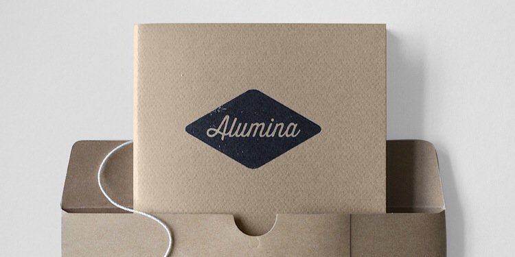 Alumina banner