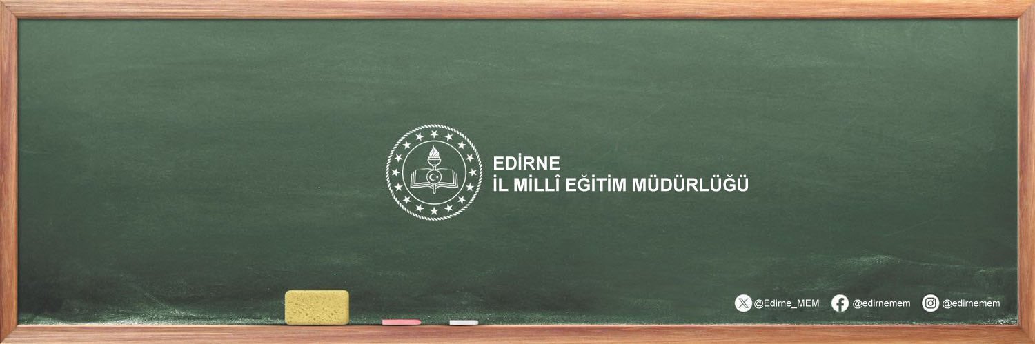 Edirne İl Millî Eğitim Müdürlüğü banner
