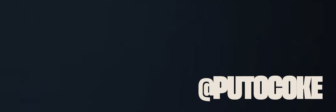 Coke Céspedes a.k.a ElPutoCoke banner