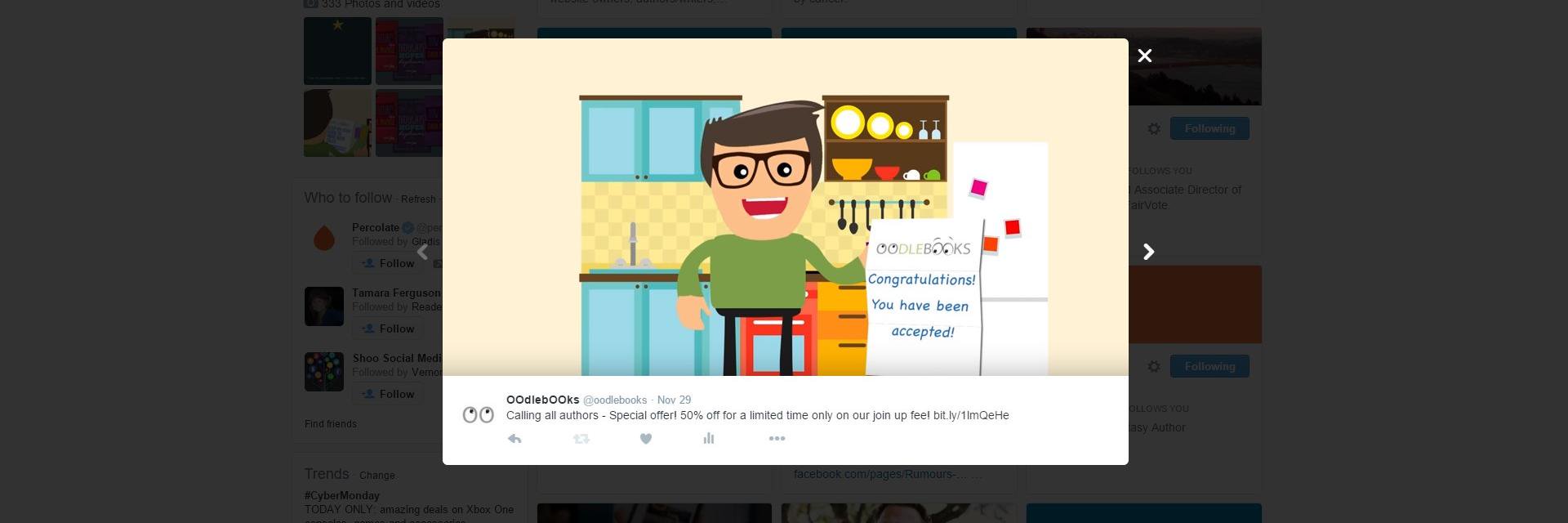 OOdlebOOks banner