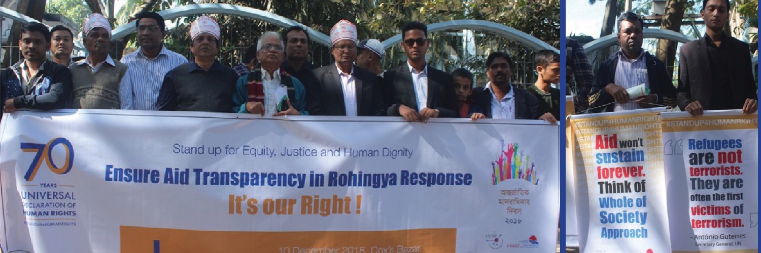Cox's Bazar CSO-NGO Forum banner