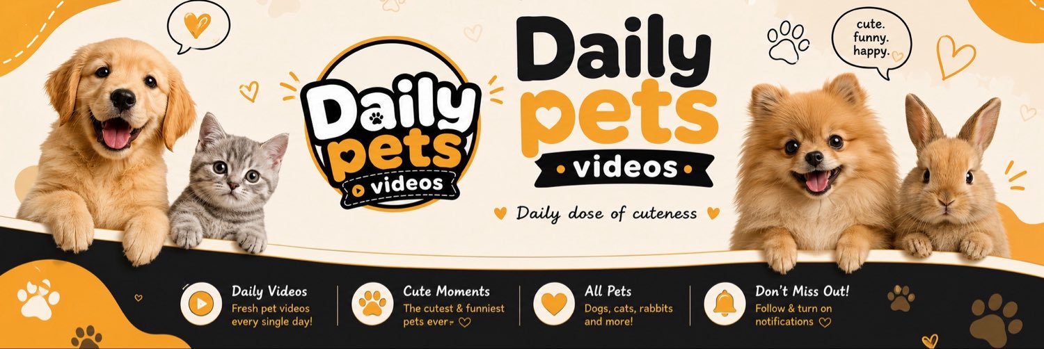 dailypetverse's profile banner image