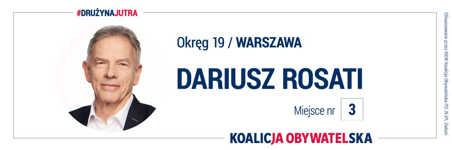 Dariusz Rosati Profile Banner