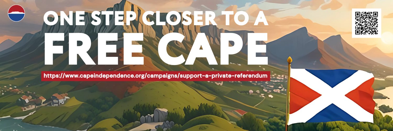 Cape Independence Advocacy Group's banner