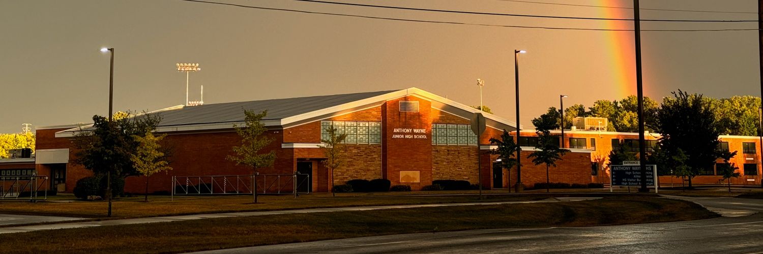 A. W. Junior High banner