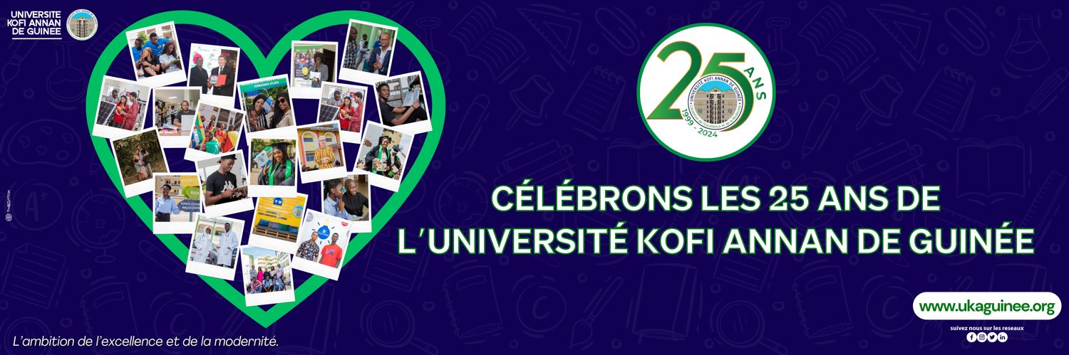 Université Kofi Annan de Guinée banner