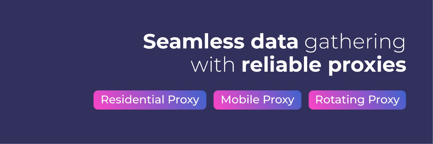 anyIP | Residential & Mobile Proxies banner