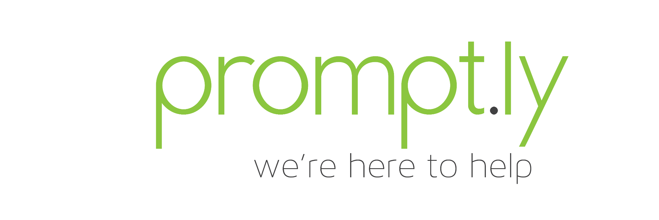 Twitter banner for @promptly