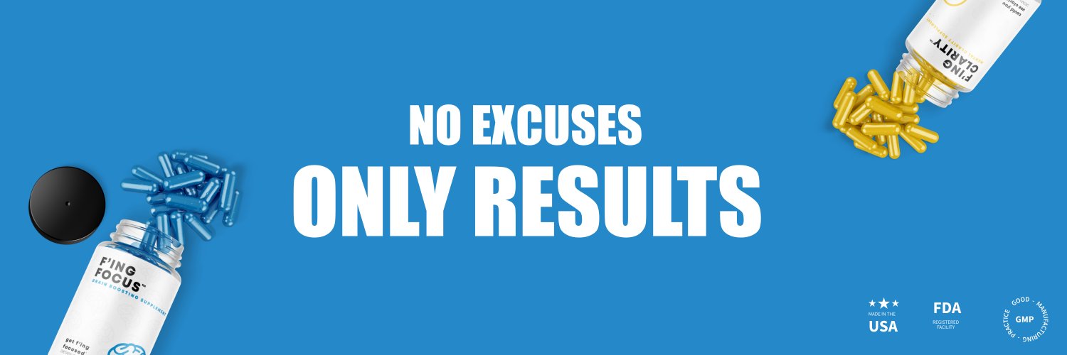 F'ing Focus Brain Boosting Supplement banner