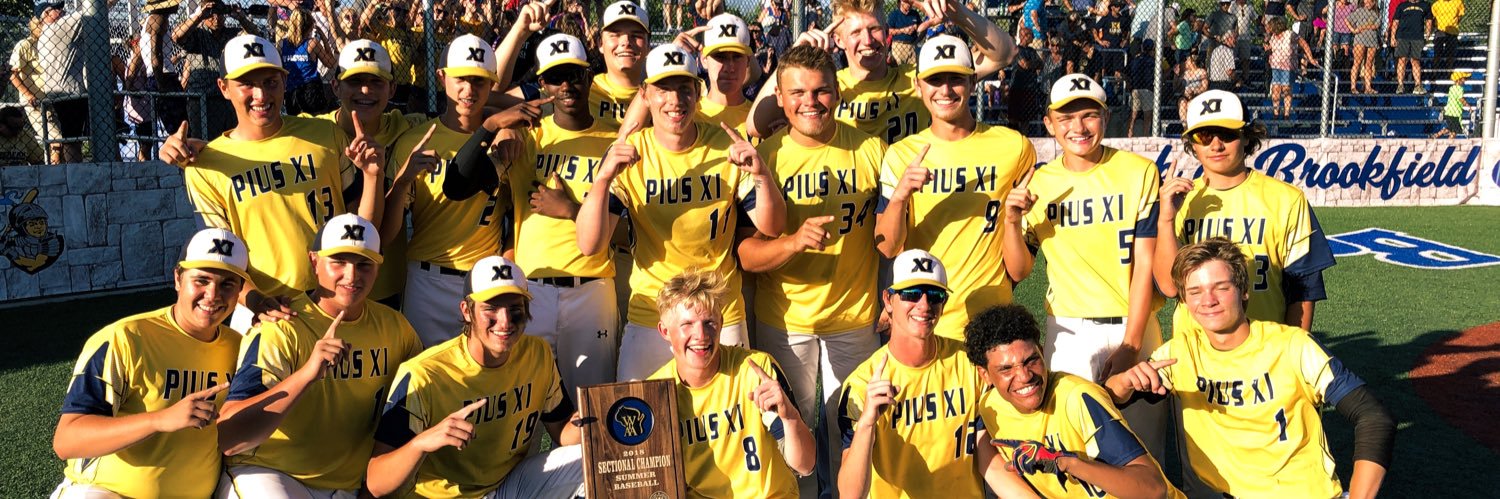 Pius XI Baseball banner