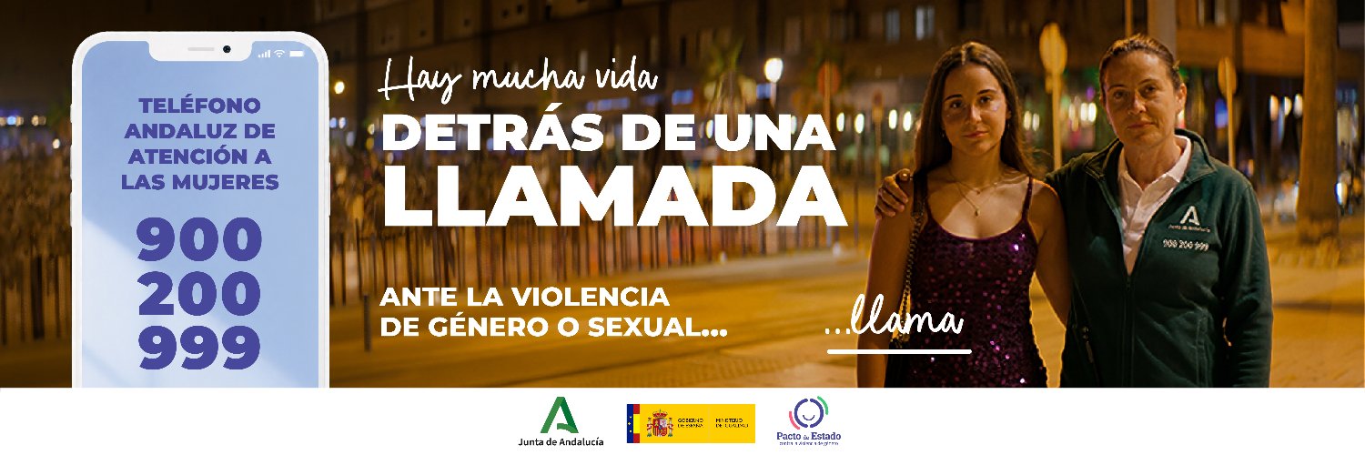 Instituto Andaluz de la Mujer banner